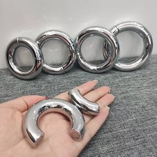 Magnetic Stainless Steel Ball Stretcher Weight Men Enhancer Erection Penis Ring