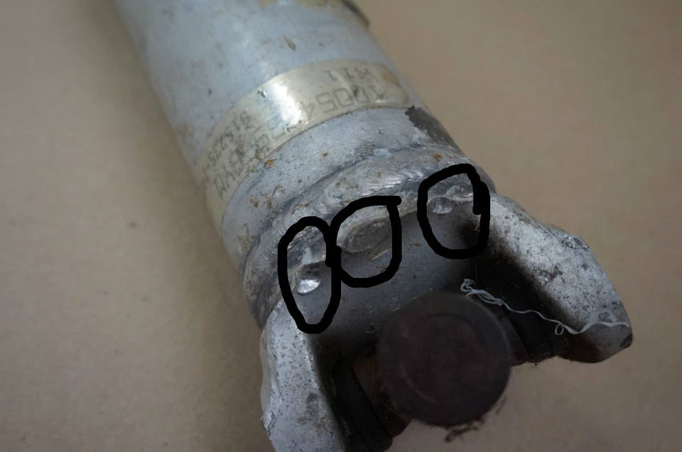 1984-1996 Chevrolet Corvette C4 б/у Dana 36 приводной вал автоматический 10054289 - Изображение 3 из 4