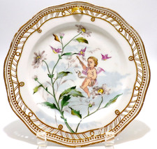 FLORA DANICA Royal Copenhagen ANTIQUE PUTTI ANGEL 8.75