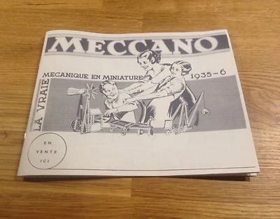 Copie de catalogue Hornby Meccano Dinky Toys 1932 - 1936 Train Canot Voiture