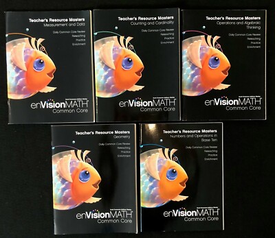 Pearson KINDERGARTEN enVision TEACHER'S RESOURCE MASTERS (2012)