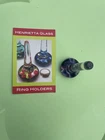 Murano Glass Ring Holder In Purple and Clear New With Tag