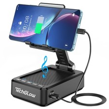 Foldable Cellphone Stand with Bluetooth Speaker and Charging Function Gifts f...