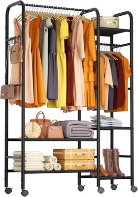 Wardrobe Closet, Portable Clothes Rack for Hanging Clothes