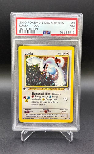 Lugia (1st Edition) graded PSA 7 for sale on eBay