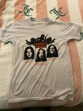 Charles Manson Shirt Charlie&rsquo;s Angles Vtg Small 18x26