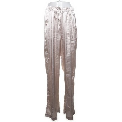 Lager 157, Palazzohose, Größe: XL, Beige, Polyester, Batik, Satin, Damen #428