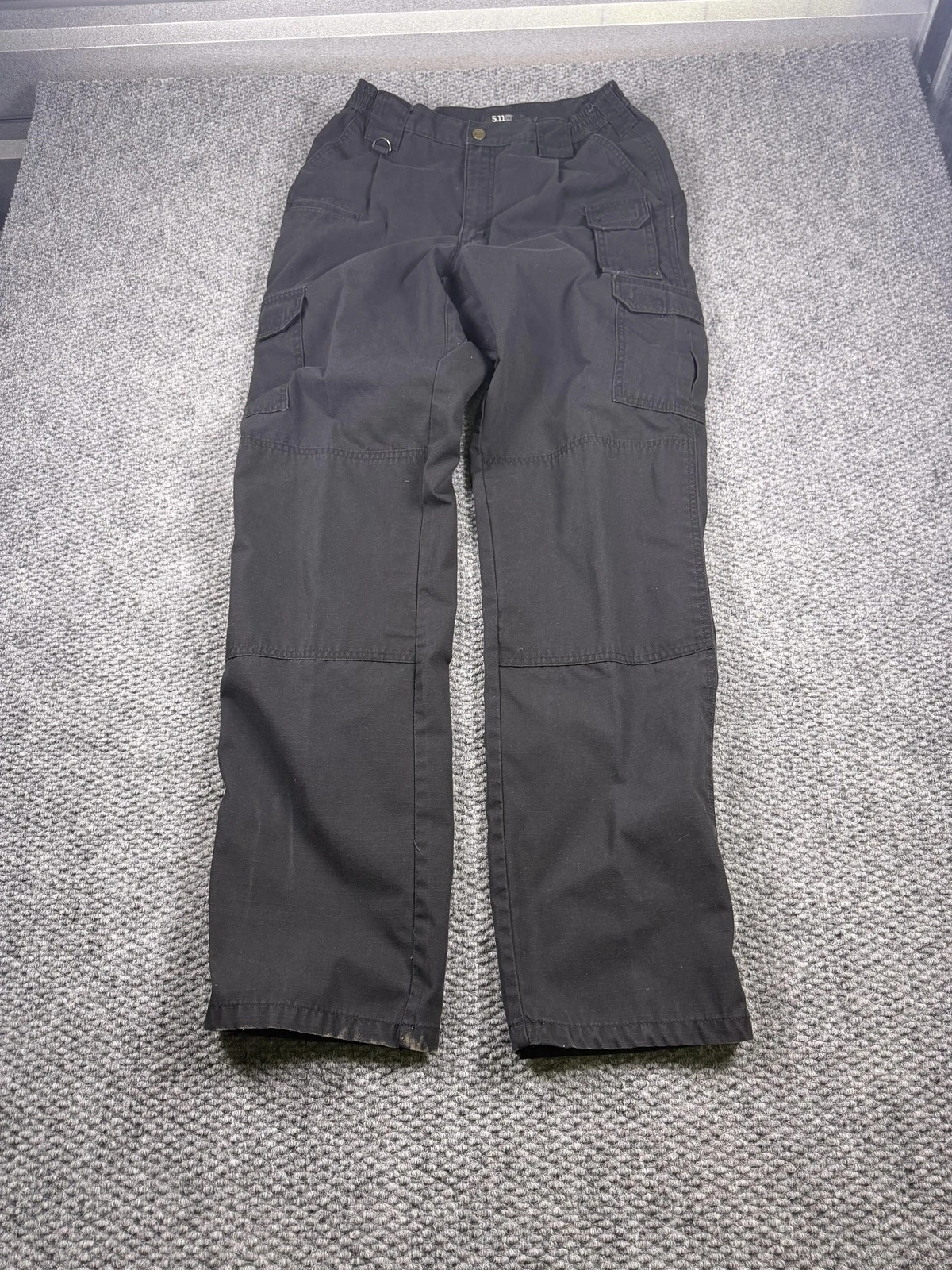 5.11 Tactical Pants Mens 32x34 Black Cargo Workwear Outdoor Hiking Field Utility