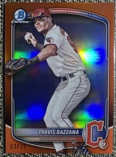 2025 Bowman Baseball Travis Bazzana True Orange /25 #BCP-131