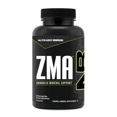 NutraBio - ZMA - Supports Muscle Growth, Recovery & Sleep-90/180 Veggie Capsules