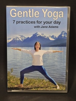 GENTLE YOGA - 7 Practices for Your Day - Jane Adams DVD NEW/SEALED