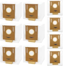 10 Pack T8 Dust Bags Compatible with Ecovacs Deebot Ozmo T8, T8+, T8 AIVI, N8 Pr