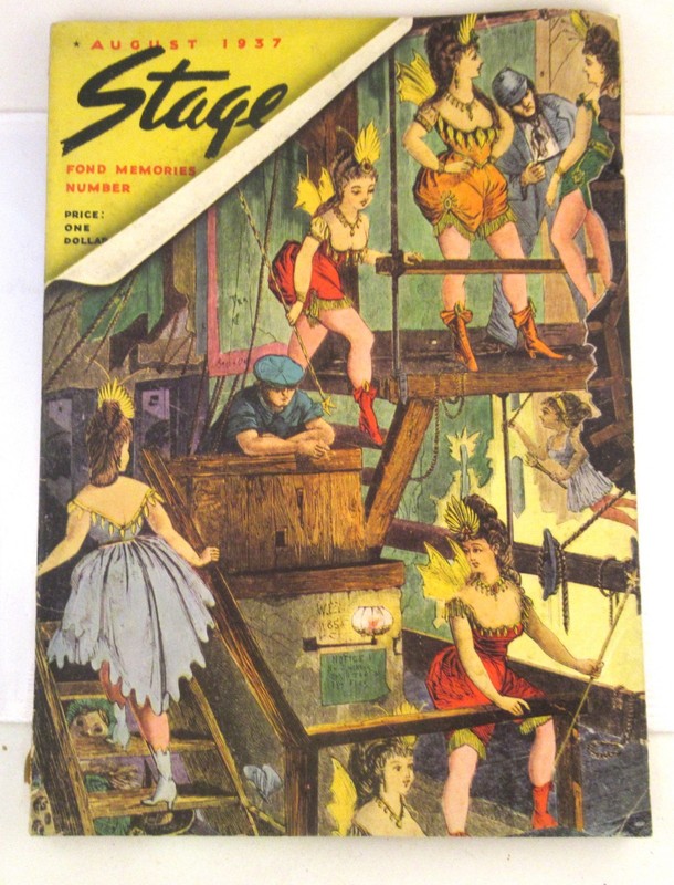 vintage Stage magazine, August 1937 issue
