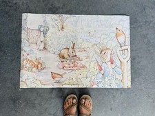 Peter Rabbit Beatrix Potter Home Rug/ Cottage Core Home Mat And Decor