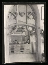 Fotografie W. Apel, Berlin, Ansicht München, Deutsches Museum, Herd m. Destilli 