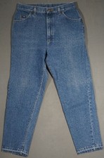 WI07434 FANTASTIC VINTAGE 1980s   LEE   RELAXED FIT WOMENS BLUE JEANS 30x28