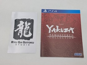 The Yakuza Remastered Collection Video Game for Playstation 4, PEGI-18 Lot of 5