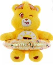 Brand New Care Bears Yellow Funshine Bear Summer 2025 Plush 8.5" 