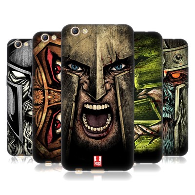 HEAD CASE DESIGNS MEDIEVAL HELMETS SOFT GEL CASE FOR OPPO PHONES
