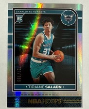 Tidjane Salaun 2024-25 Panini NBA Hoops Holo Silver /199 RC #236