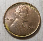 1928 Lincoln Cent - GEM BU Red