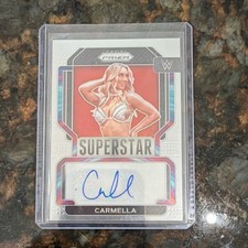 2022 Panini Prizm WWE Superstar Autographs Auto Carmella #SA-CML