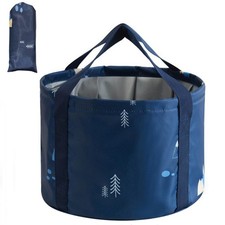 Multifunctional Collapsible Bucket for Soaking Feet, Portable Foot Bath Bag, ...