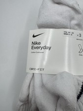 Nike Everyday Cushioned Training Ankle Socks 3 Pairs SX7667-100