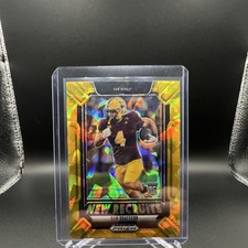Panini Prizm Draft Picks Gold Ice Prizm New Recruits Cam Skattebo Sun Devils #10