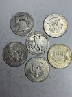 1942-1968-D Kennedy Half Dollars Lot Of 6, 3 At 90% Silver And 3 At 40% Silver. — photo 8