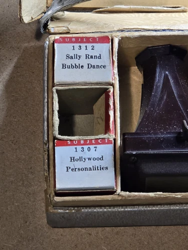 Vintage Tru Vue Viewfinder Sally Rand Bubble Dance Erotica Grand Canyon Fred... - Picture 3 of 5