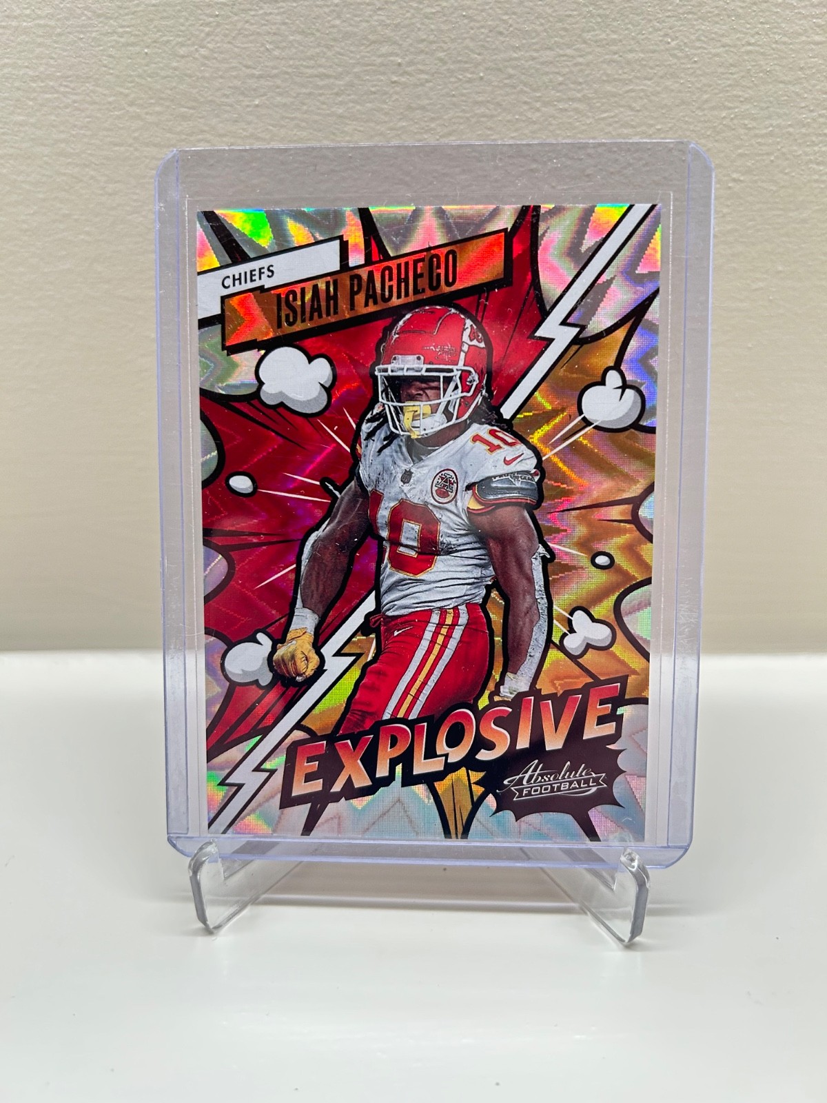 2023 Absolute Explosive Panini Isiah Pacheco #25 🔥 