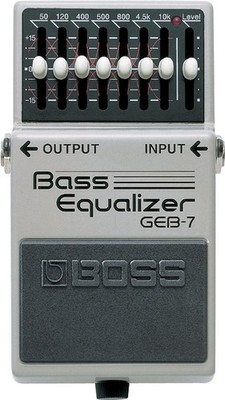 Boss GEB-7 Equalizer 7-Band für Bassisten - NEU