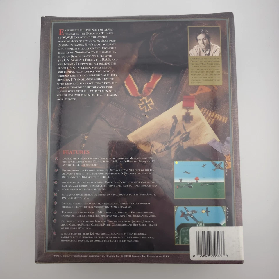 Aces Over Europe, 1993, Big Box, New & Sealed - Image 3 of 4