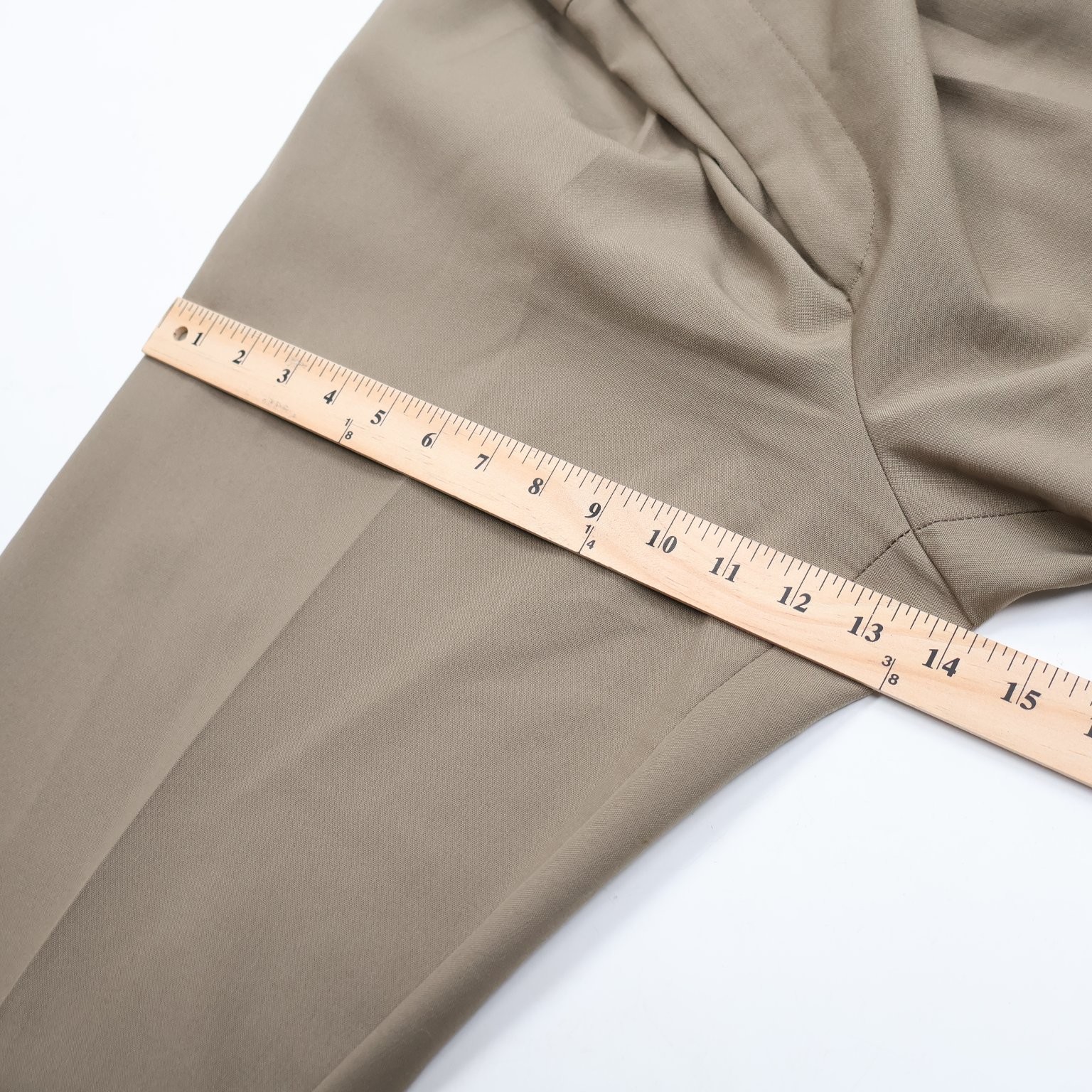Levi's Men's Khaki W34 L30 Pleated Travelers Polyester Wool Dress Pants image 5