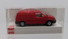 Busch 44650 HO Scale Red Dodge Ram Van