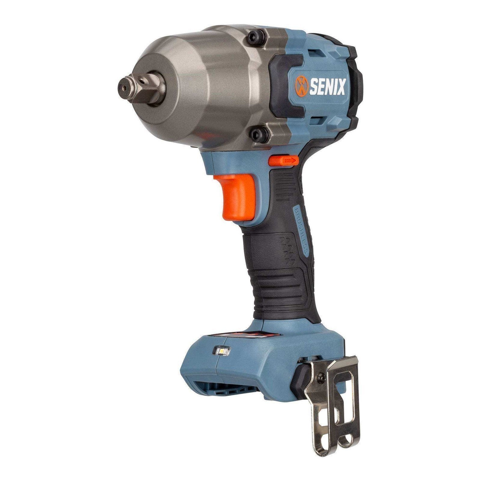 SENIX 20 Volt Max* 1/2" Cordless Impact Wrench 550 ft-lbs. Max Torque PDWX2-M7-0