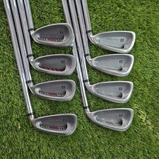 Wilson Deep Red Iron Set 3-PW Regular Flex Shaft +1.5 Inches 
