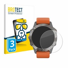 3x Panzerfolie Schutzglas für Garmin Fenix 6 Pro Solar Displayschutz