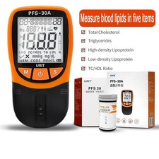 Urit PFS30 5-in-1 Blood Lipid Analyzer Automatic Cholesterol Triglycerides Test