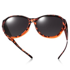 Oversized Fit Over Sunglasses Over Glasses for Women and Men with Polarized 1...