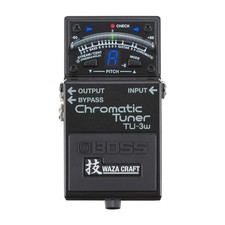 BOSS TU-3W Waza Craft Compact Chromatic Tuner Enhanced with Black