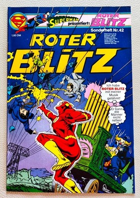 »Roter Blitz The Flash« Sonderheft Nr. 42 [Ehapa Verlag 1979]  Mit Sammel-Ecke 