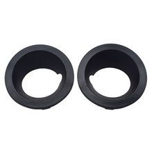 Paar Vorne Nebelscheinwerfer Blenden Ring Rahmen Für BMW X3 E83 2004-2006