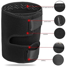Compression Thigh Sleeve Breathable Elastic Thigh Support Brace for Athletes