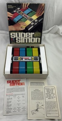 1979 Super Simon Game by Milton Bradley Working in Great Condition FREE SHIPPING