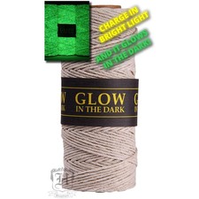 Hemptique Hemp Cord 20lb 205'-Glow In The Dark