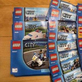 LEGO Instructions Manuals Various Bulk Lot - City Star Wars Heroes Turtles - 50+