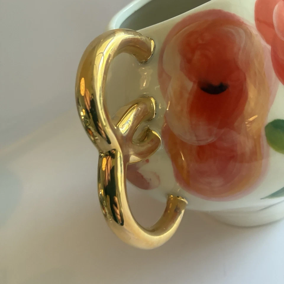 Jarrón Anthropologie Home Elizabeth - Jardín acuarela Foto 3 de 4