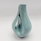 Rare Vintage Red Wing Pottery M-1631 Charles Murphy MCM Vase Robin’s Egg Blue